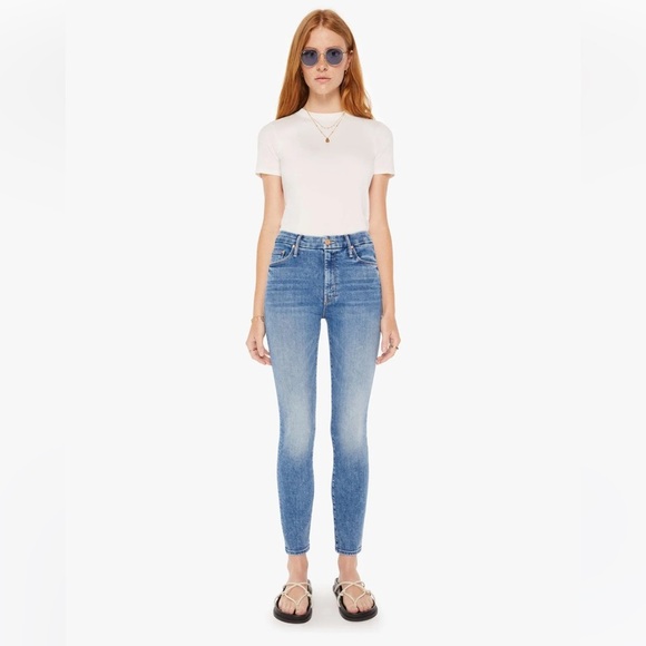 MOTHER denim High Waisted Looker Ankle Jeans NWOT - Picture 1 of 10